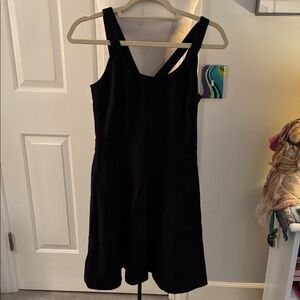 Banana Republic black tank dress